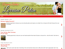 Tablet Screenshot of lorrainepaton.com